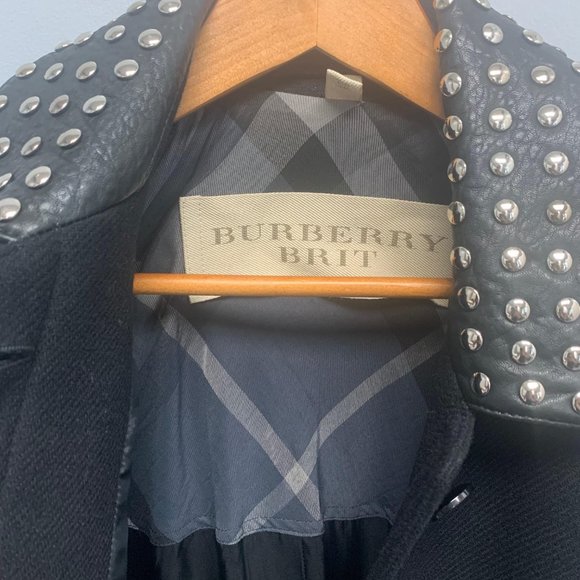 Burberry Brit Wool Coat - Picture 4 of 9
